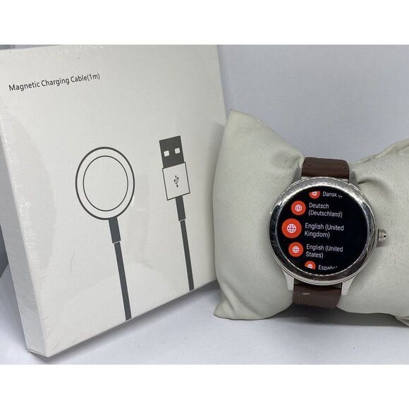 Fossil Gen 3 Authentic Genuine Smart Watch Custom Band FTW6003 DC748 - Picture 1 of 12